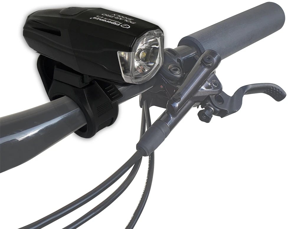 Dviračio žibintuvėlis su LED apšvietimu Esperanza POLAR PRO 1400 LX EOT059