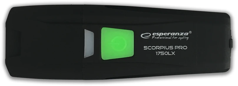 Dviračio žibintuvėlis su LED apšvietimu Esperanza Scorpius PRO 1750 LX EOT060