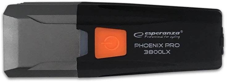 Dviračio žibintuvėlis su LED apšvietimu Esperanza Phoenix PRO 3800 LX EOT063