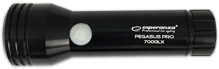 Dviračio žibintuvėlis su LED apšvietimu 2 IN 1 Esperanza PEGASUS PRO 7000 LX EOT064