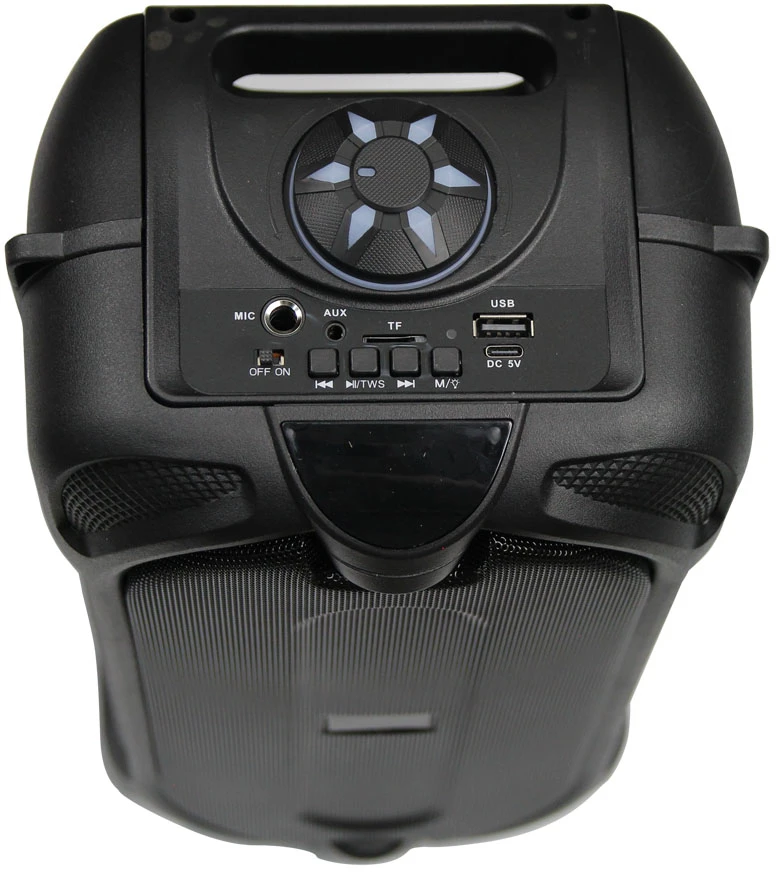 Bluetooth Garsiakalbis - Esperanza EP157 10W FM LED RGB Juodas