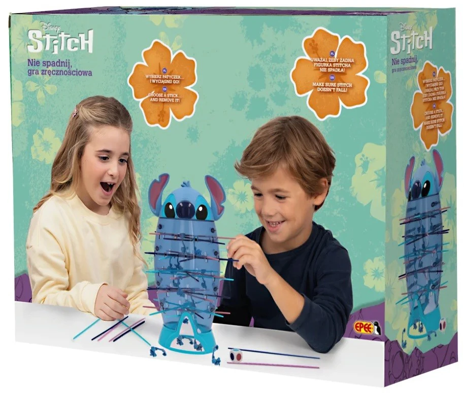 Gra „Stitch Don't Fall Game“, arkadinis žaidimas