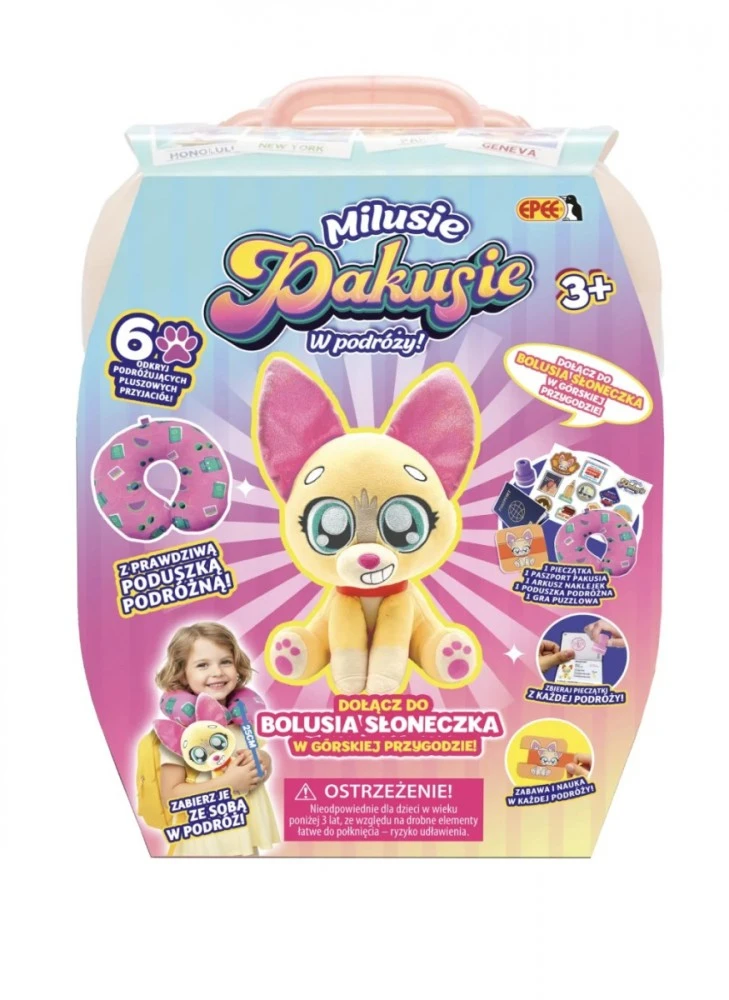 Epee Maskotka milusie pakusie w podróży bolus fenek