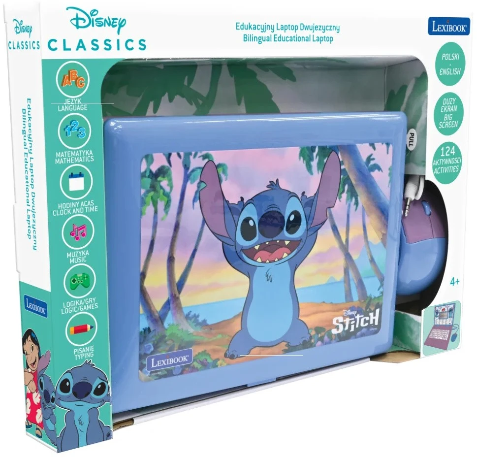 Epee Nešiojamas kompiuteris edukacyjny 124 funkcje stitch
