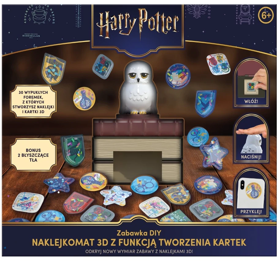 Epee Rinkinys kreatywny naklejkomat 3d harry potter