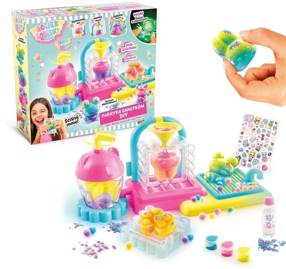 Epee Rinkinys kreatywny projekt squishy fabryka gniotków diy