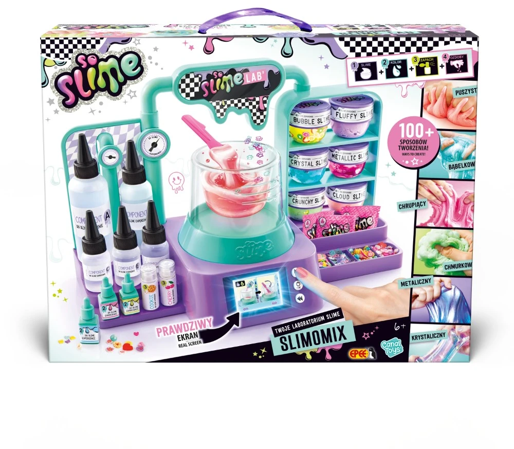 Epee Rinkinys kreatywny slimomix twoje laboratorium slime