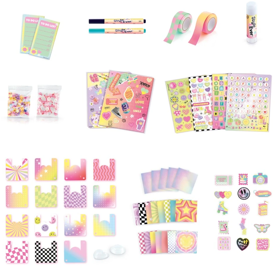 Epee Rinkinys papierowe kreacje priedai do scrapbookingu