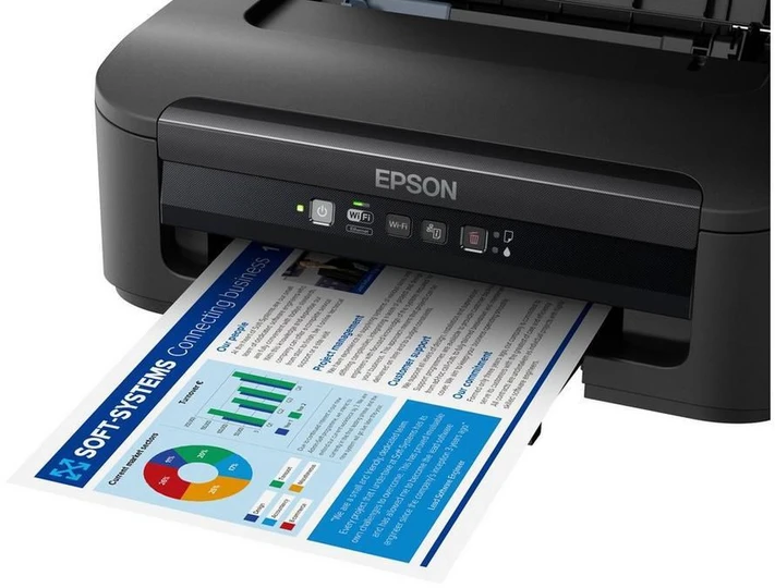 „Epson Workforce WF-2110W“ rašalinis spausdintuvas, spalvotas, 5760 x 1440 dpi, A4, su „Wi-Fi“ ryšiu