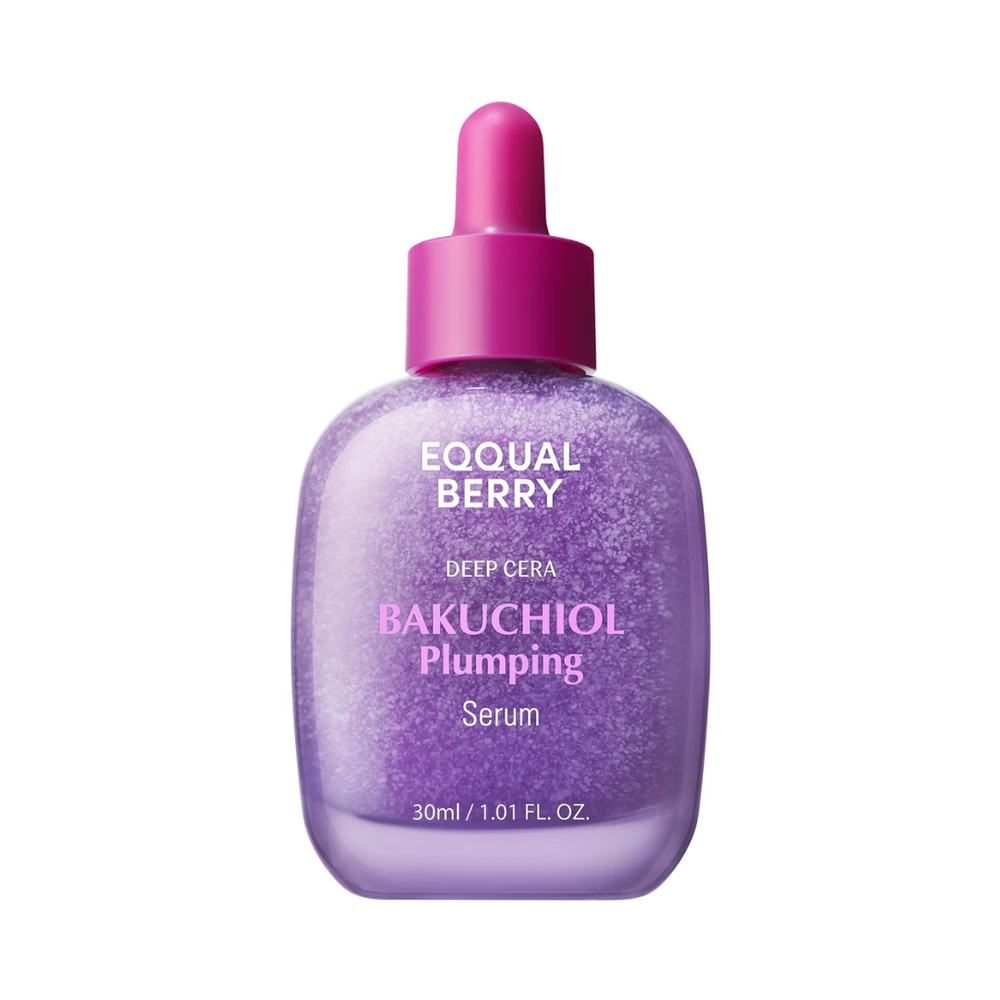 Eqqualberry Deep Cera Bakuchiol Plumping Serum Skin Serum, 30 ml
