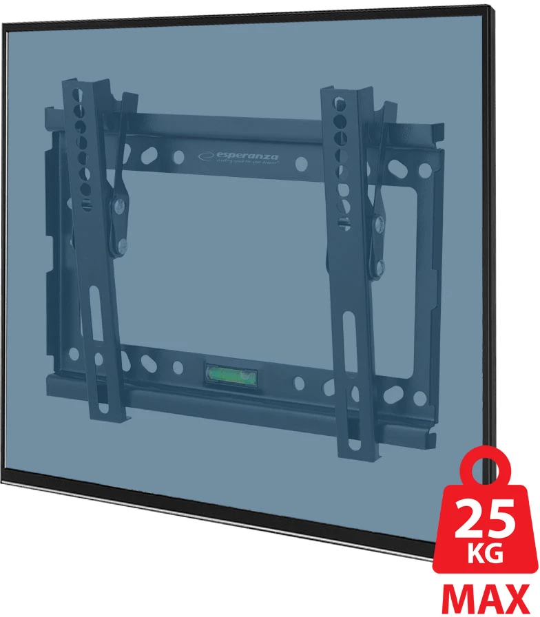 Laikiklis Esperanza ERW010 TV mount/stand 127 cm (50") Juodas