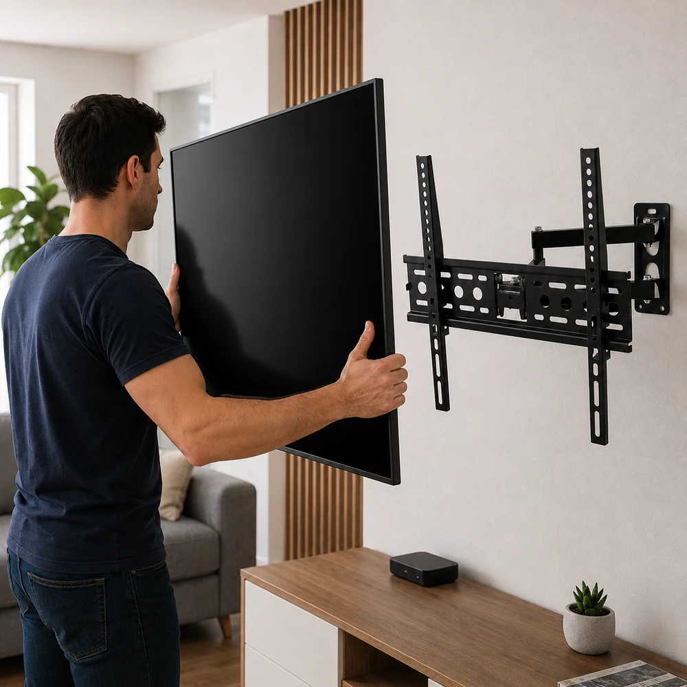 Esperanza ERW016 TV mount/stand 177.8 cm (70") Juodas