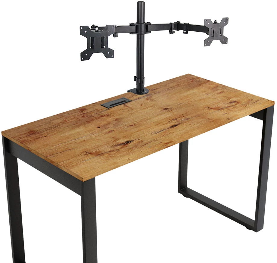 Monitorių Laikiklis - Esperanza ERW018 Dviem Monitoriams 10-27" Iki 8kg