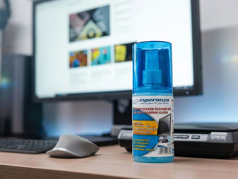 Valiklis Esperanza Rinkinys LCD/TFT ekranų valymui
