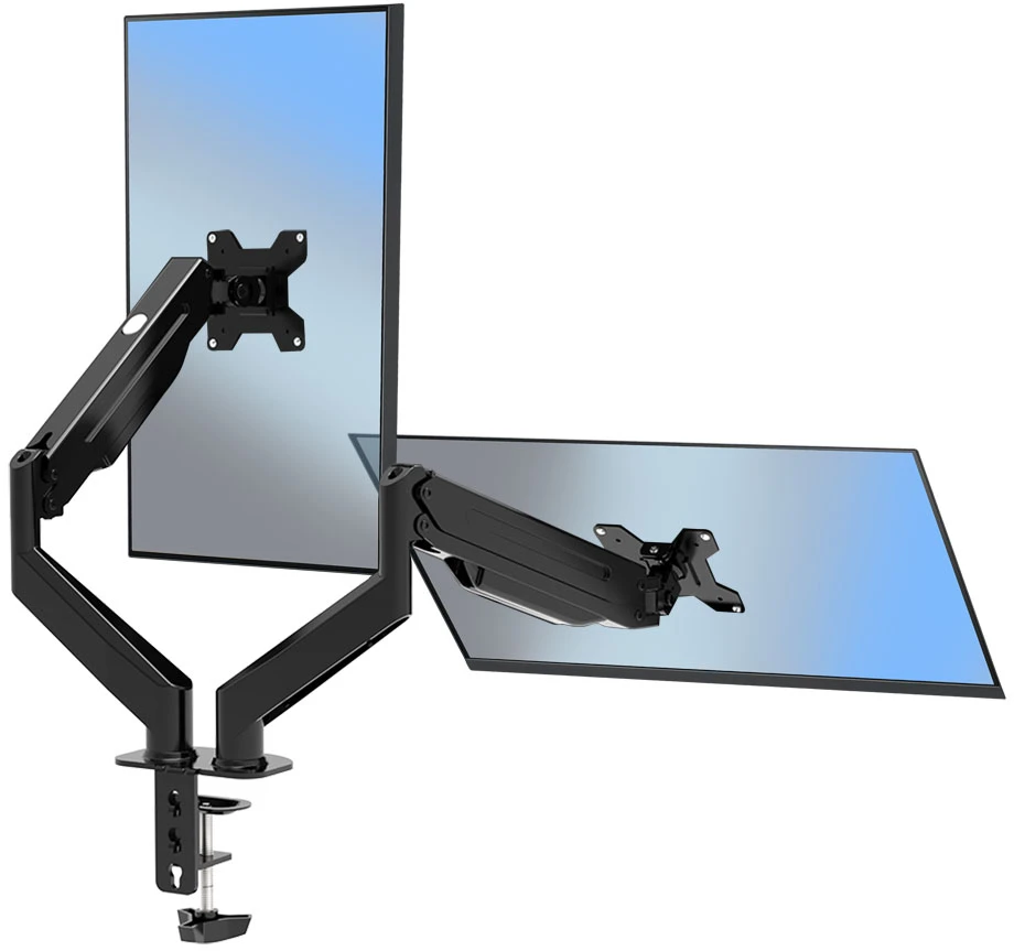 Monitoriaus Laikiklis - Esperanza ERW020 Dual Ekranas VESA 75x75/100x100 Juodas