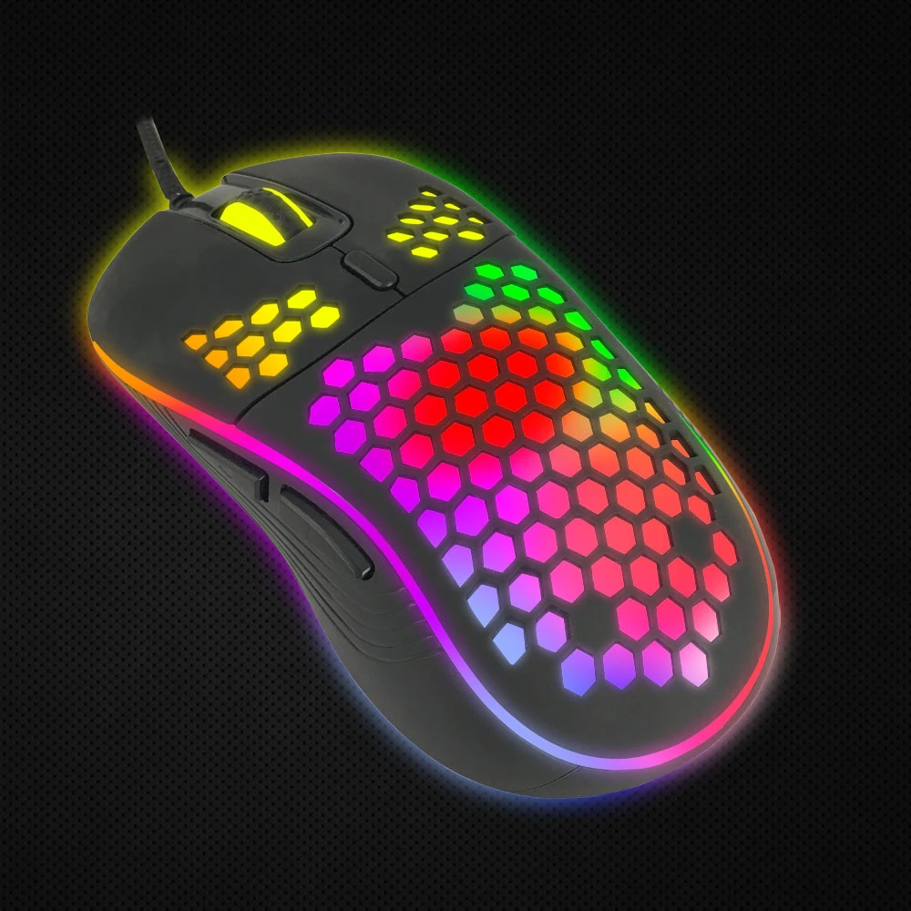 Esperanza EGM305 su laidu žaidimų pelė LED GRB 6D opt. USB Anteros