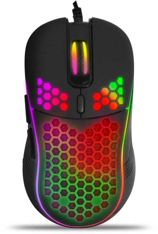Esperanza EGM305 su laidu žaidimų pelė LED GRB 6D opt. USB Anteros