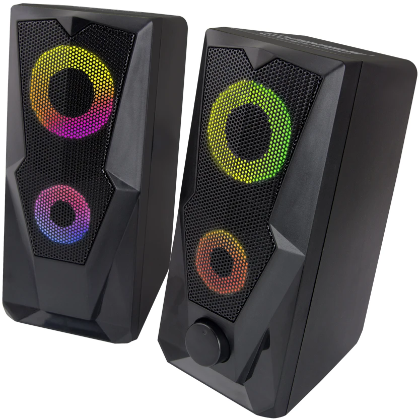 Kompiuterio kolonėlės Garsiakalbis - Esperanza BAILA Laidinis 6W 160-20000Hz 1.2m Juodas