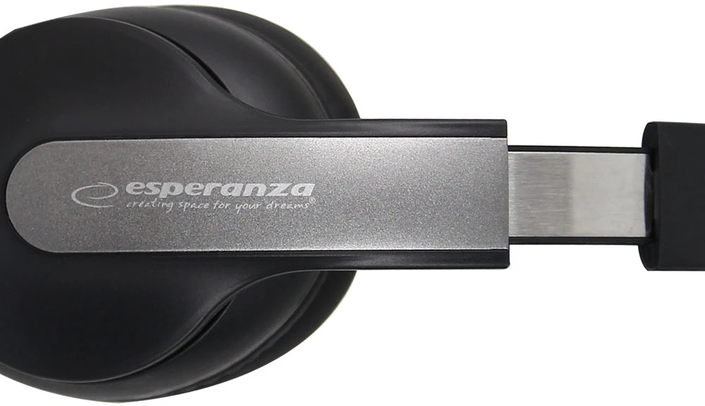 Bluetooth Ausinės - Esperanza EH240 Galvos Juosta Juoda