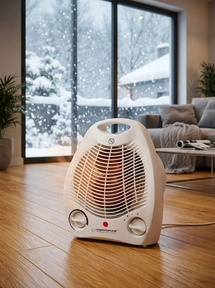 Esperanza EHH011 elektrinis šildytuvas Baltas 1000/2000 W
