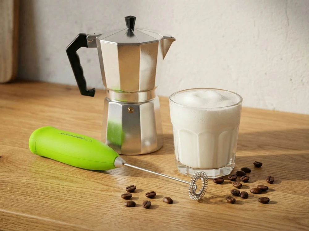ESPERANZA EKF001G LATTE - pieno putų plakiklis