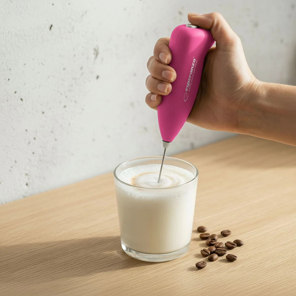 ESPERANZA EKF001P LATTE - pieno putų plakiklis