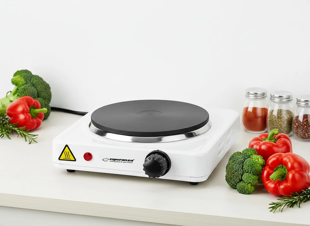 Esperanza EKH013W Baltas Electric stove
