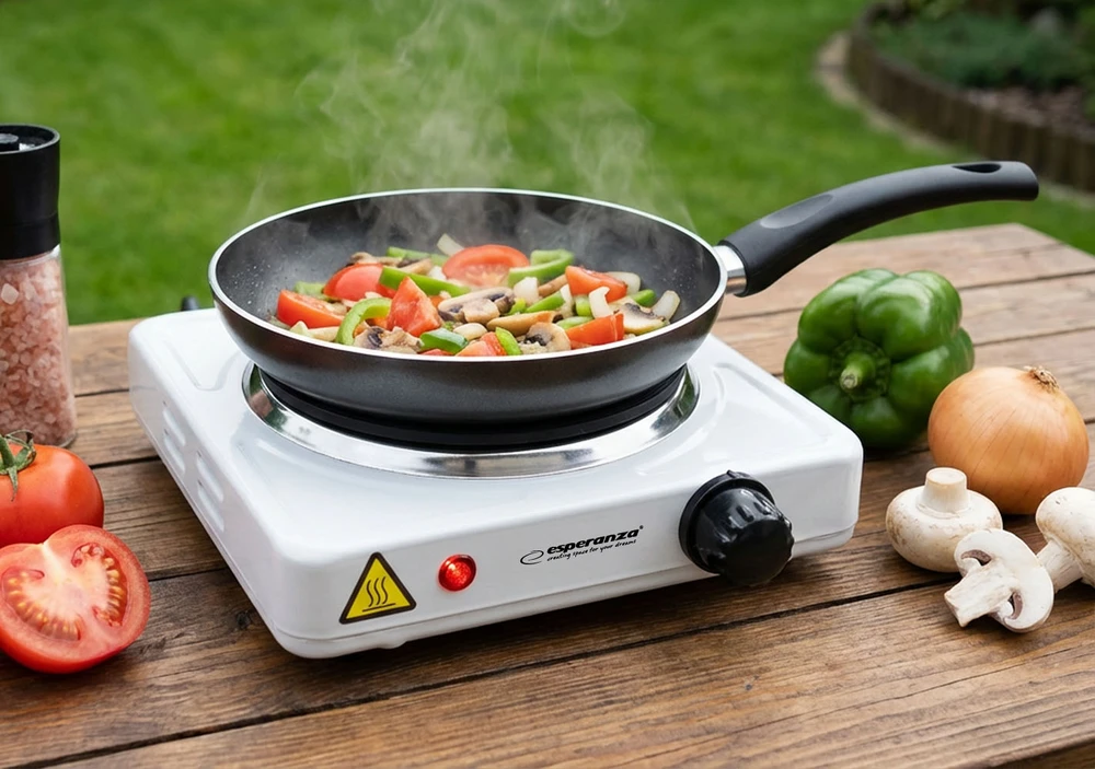 Esperanza EKH013W Baltas Electric stove