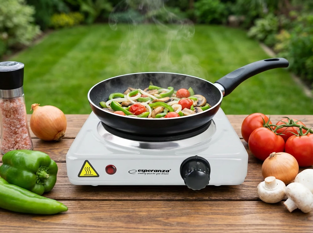 Esperanza EKH013W Baltas Electric stove