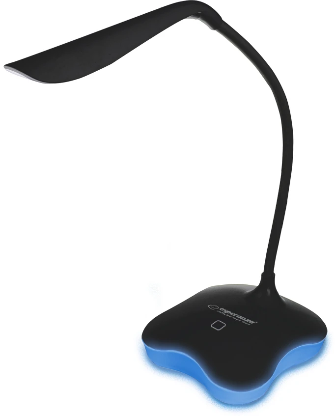 Stalinė Lempa - Esperanza ELD105K 3W LED Jutiklinis Valdymas Juoda