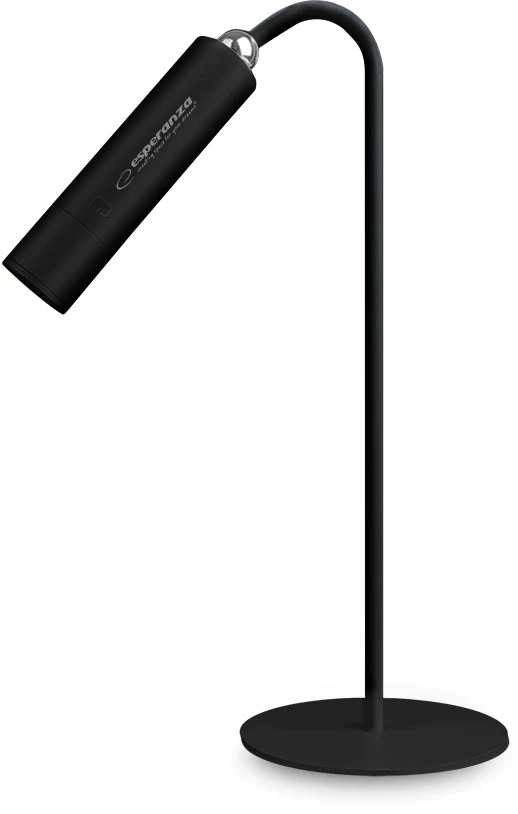 Esperanza ELD118K LED desk lamp 3in1 Juodas