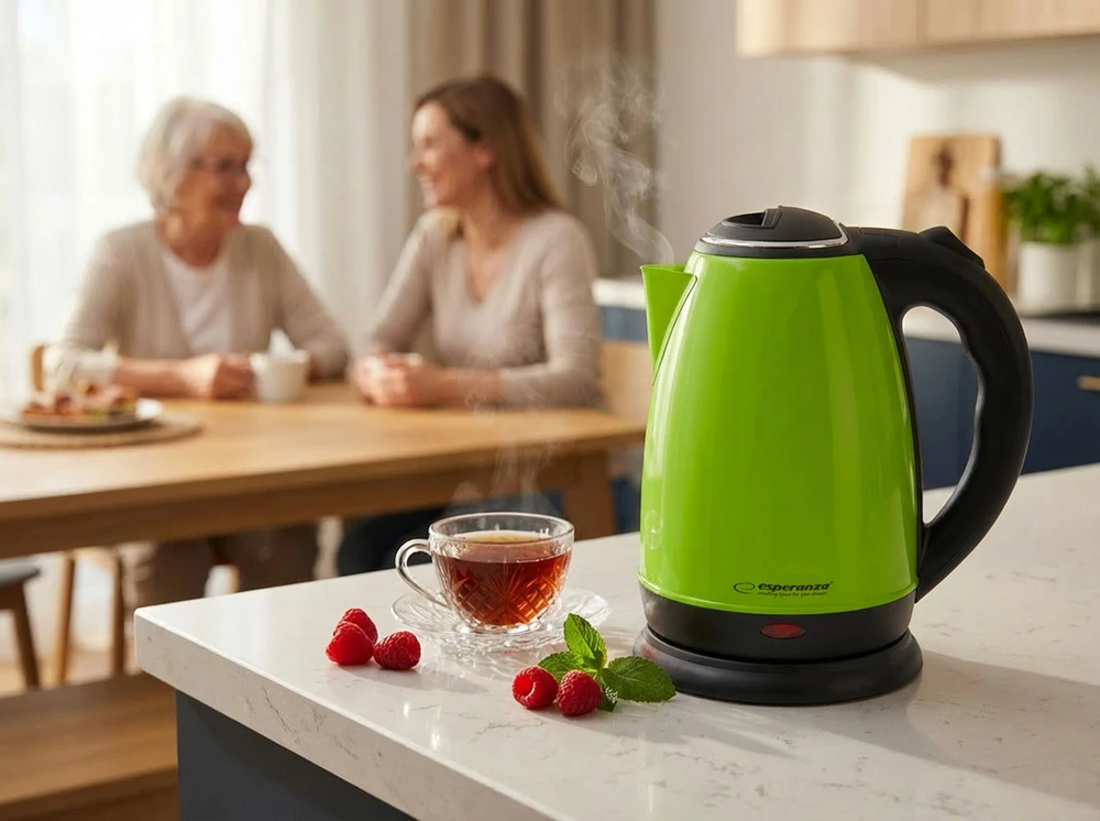 Esperanza EKK113G electric virdulys 1.8 L 1800 W Juodas, Žalias