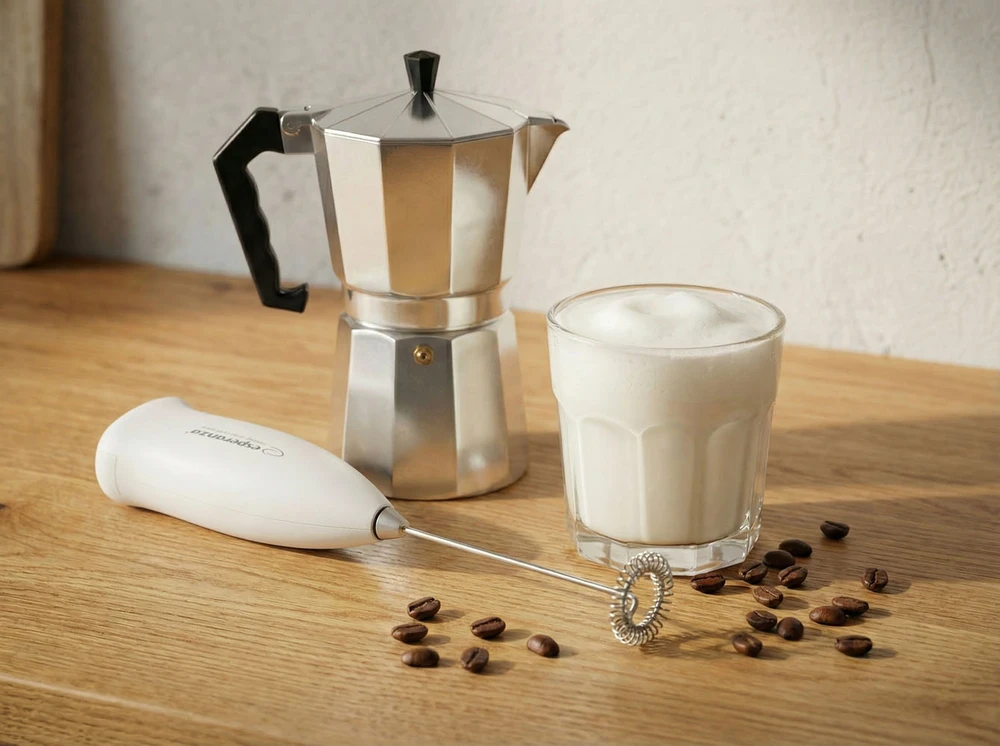 ESPERANZA EKF001W LATTE - pieno putų plakiklis