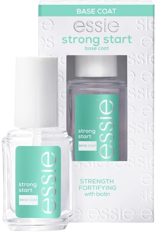 Essie Strong Start Base Coat Nagų lakas moterims, 13,5 ml