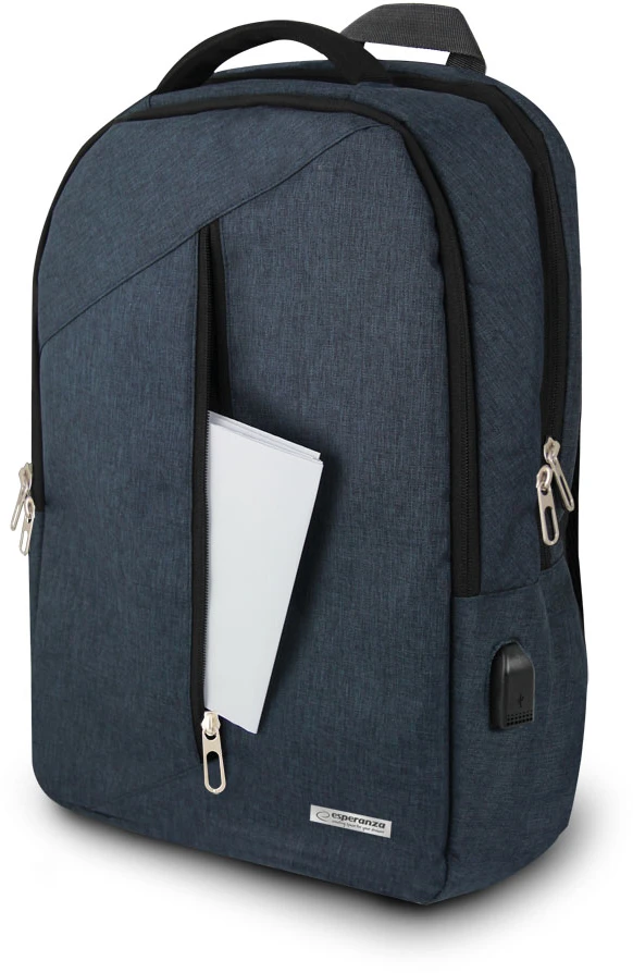 Esperanza ET196 Nešiojamas kompiuteris Backpack 15.6'' Mėlyna