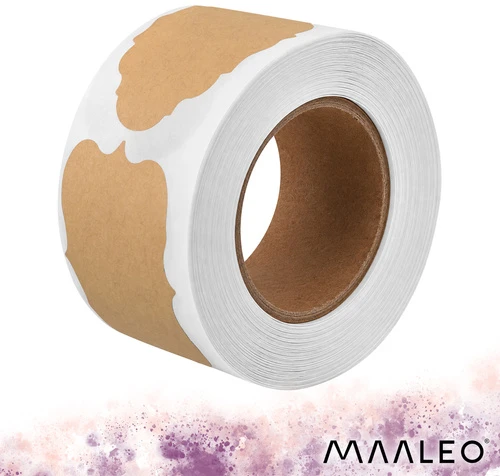 Lipniosios etiketės – 300 vnt. Maaleo