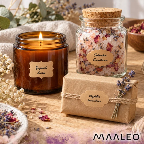 Lipniosios etiketės – 300 vnt. Maaleo