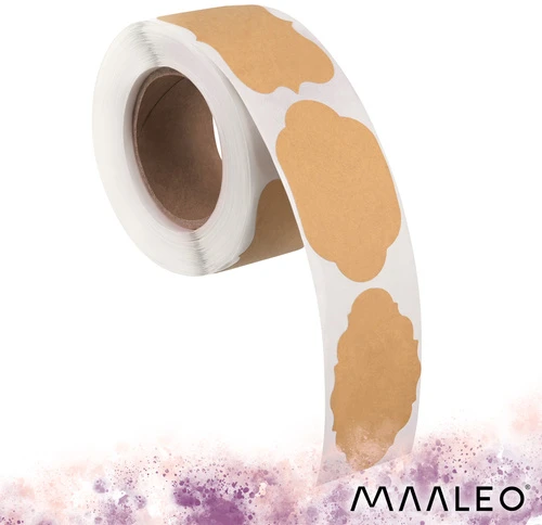 Lipniosios etiketės – 300 vnt. Maaleo