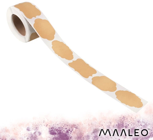 Lipniosios etiketės – 300 vnt. Maaleo