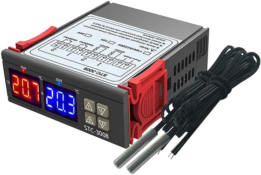 Eurokomp Termostatas 230 V STC-3008 E6246