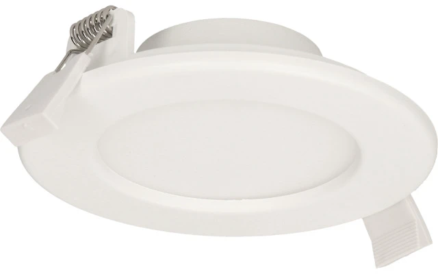 Orno EURUS LED 9W, įleidžiamas šviestuvas, apvalus, 530lm, 3000K, baltas, su integruotu LED maitinimo šaltiniu