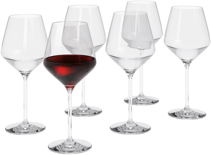 Eva Trio - Legio Nova raudonojo vyno taurė - 45 cl - 6 vnt. rinkinys