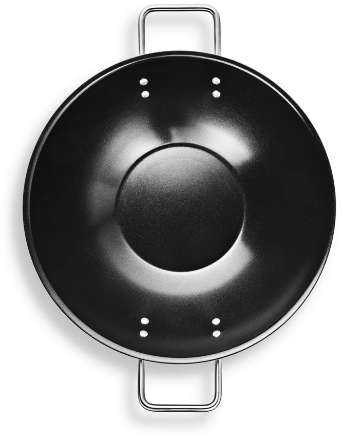Eva Trio - Pilkas Line Wok - Pilka - 5,0 L - 32 cm