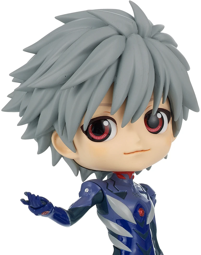 Bandai „Evangelion“: Naujas teatro leidimas – Q posket Kaworu Nagisa Plugsuit stiliaus figūrėlė (A versija)
