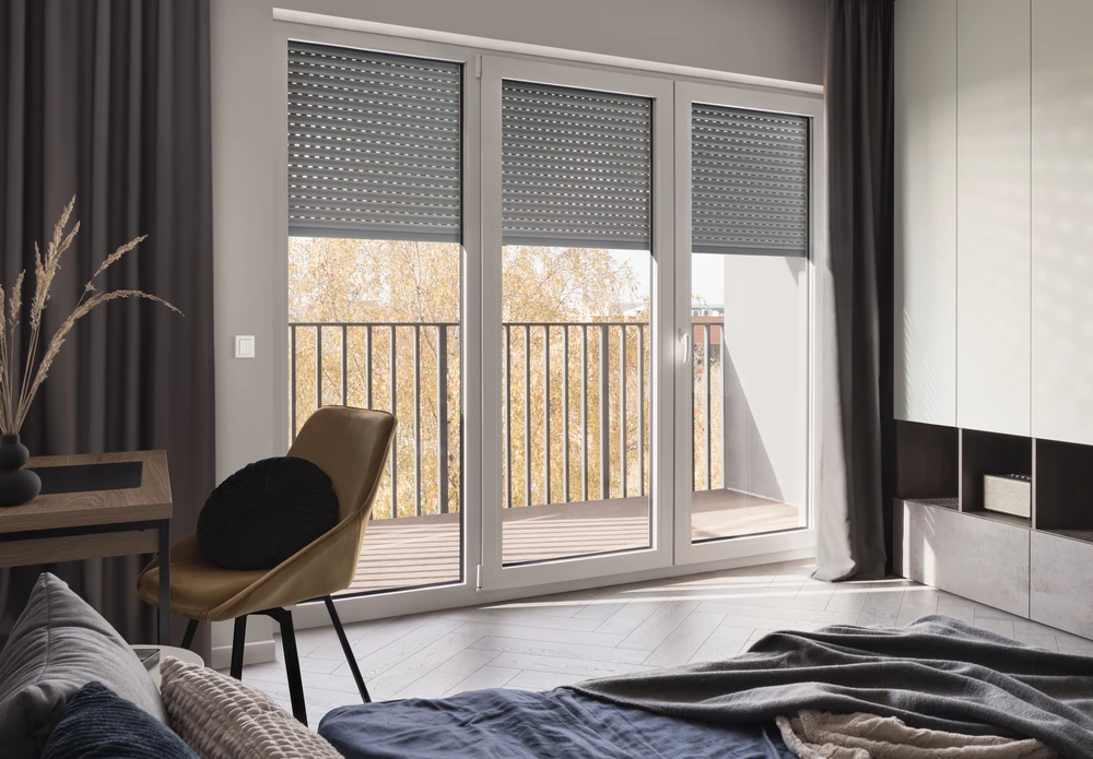 Eve Systems „Carruzzo Eve Shutter Switch Matter“ – išmanusis langų žaliuzių valdiklis (suderinama su: „Apple Home“, „Samsung SmartThings“, „Alexa“, „Google Home“, „Home Assistant“)