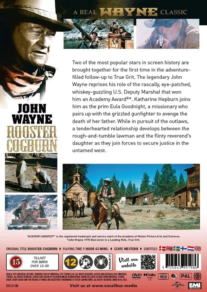 Excalibur Rooster Cogburn - John Wayne Classic