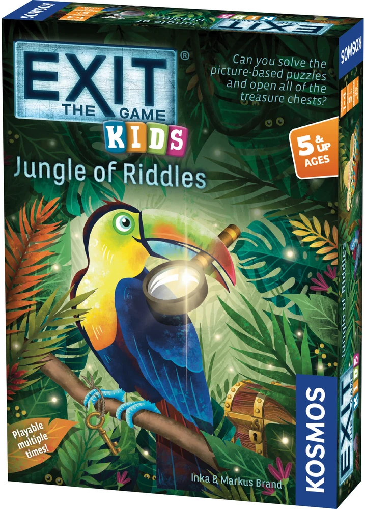 Exit Escape Room „Kosmos Exit: The Game“ – vaikams: mįslių džiunglės