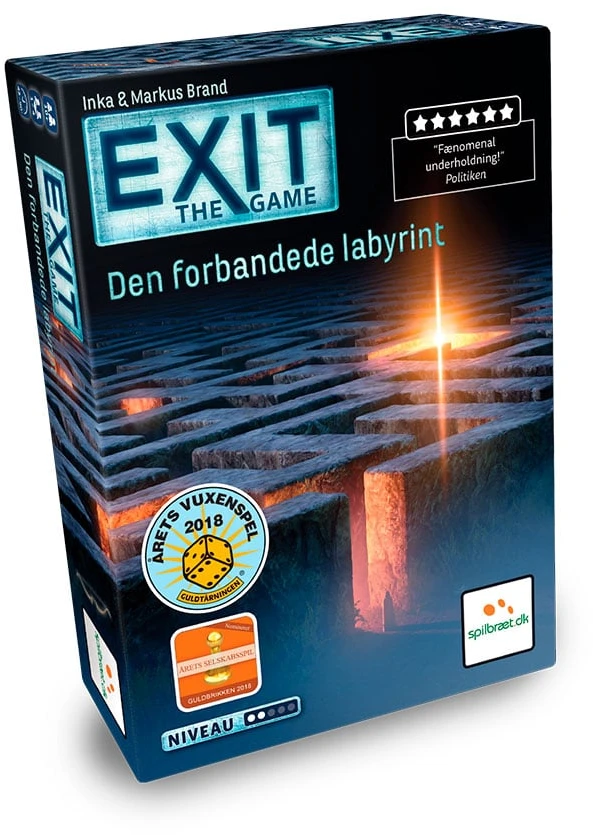 Exit Escape Room IŠĖJIMAS 15: Prakeiktas labirintas (DA) (LPFI582)