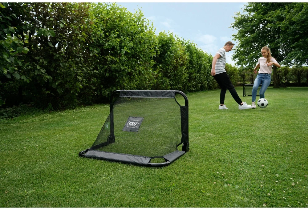 Greitai ir lengvai surenkami futbolo vartai Exit Pico 90x60cm (2vnt.)