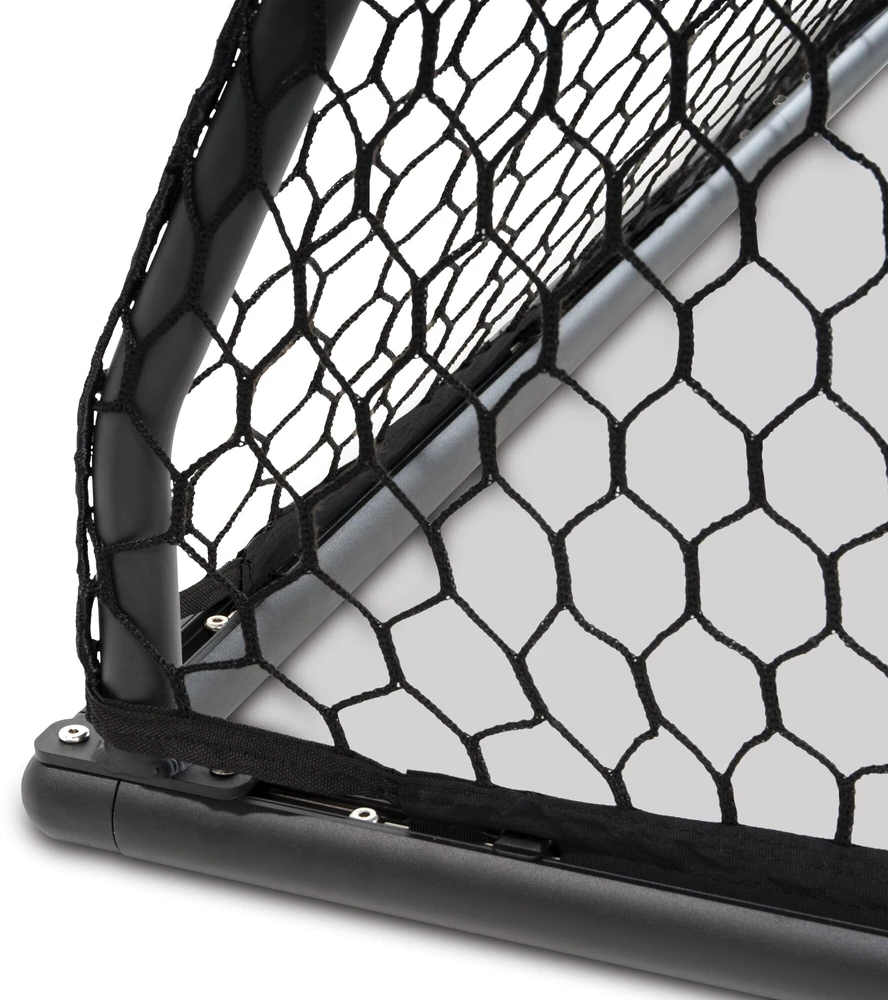 EXIT Scala aliuminiai futbolo vartai 120x80 cm, juodi